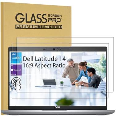 Imagem de Pacote com 2 películas de vidro temperado para Dell Latitude 14 7430 7420 7410 5431 5430 5421 5420 E5490 E5491 E6440 E7450 E7470 E7480 E74480 E7440 0 5488 0 7490 5490 5400 7480 7400, ultra
