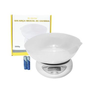 Imagem de Balança Digital De Cozinha Pesa Até 5Kg B-Max - Bm-A05