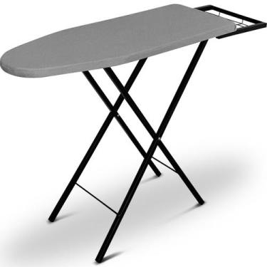 Imagem de Tábua de Passar Roupa Passadeira em Aço Dobrável Reforçada Barcelona -