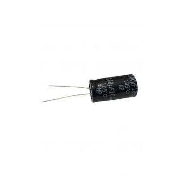 Imagem de Capacitor bipolar 100uf x 100v  100x100 para auto falante - JHOLSOM