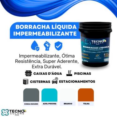 Imagem de Tinta Para Piscinas, fibra, Concreto, Blocos Alta Resistência - TECNO 