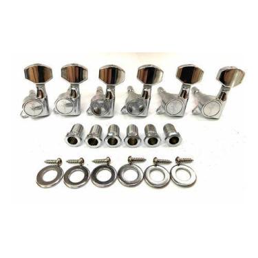 Imagem de Tarracha Guitarra Com Trava Tagima 6 Linha Canhota ( R )