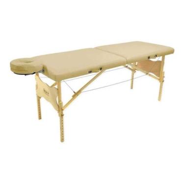 Imagem de Maca Mesa de Massagem Antares Spa Largura 80cm Portátil Com Altura Reg