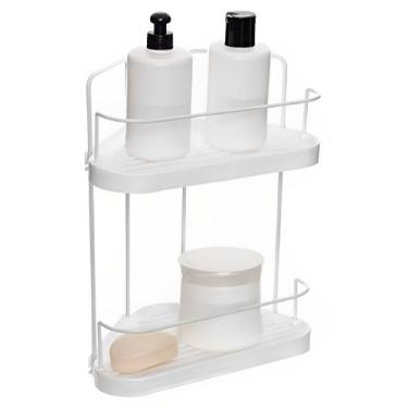 Imagem de Prateleira Cantoneira Dupla Suporte Parede Wave - 15100 Metaltru