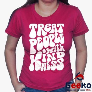 Imagem de Baby Look Harry Styles 100% Algodão - Treat People With Kindness - Pop