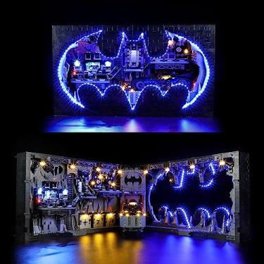Imagem de YEABRICKS Kit de luzes LED para-76252 DC batcaverna: Caixa sombra modelo de blocos de construção (excluindo o kit de construção)