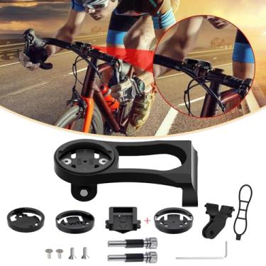 Imagem de BIKOOCO Suporte para computador de ciclismo - Suporte GPS frontal multicompatível para Wahoo, Garmin, Bryton, Cateye - Acessório essencial para mountain bikes com compatibilidade de guidão de 38 mm