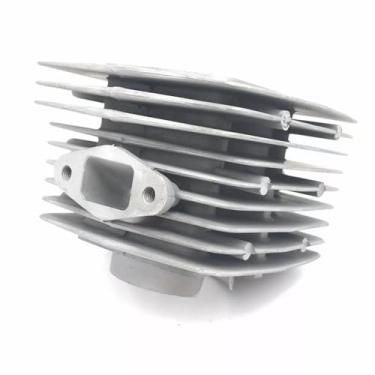 Imagem de Novo cilindro corpo 66cc/80cc-40mm gás motorizado cilindro do motor de 2 cilindros de motor de gás de curso para 66cc/80cc bicicleta motorizada a gás
