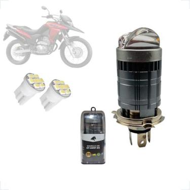 Imagem de Lâmpada Led H4 Farol Alto e Baixo Stallion M01F Honda XRE 300 2010 201