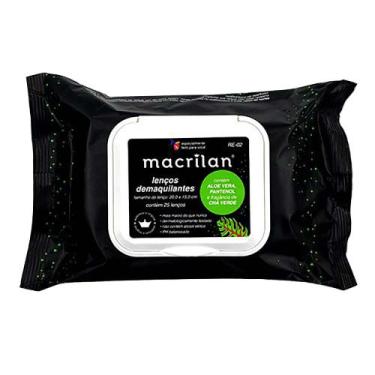 Imagem de Lenços Demaquilantes Macrilan RE-02, 25 lenços
