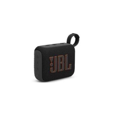 Imagem de Caixa de Som Portatil JBL GO 4 Bluetooth 5.3 4.2W IP67 Preta, Preto, B