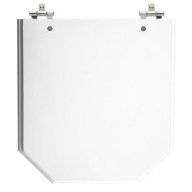 Imagem de Assento Laqueado Atrium Branco Tampa Para Vaso Incepa Em Mdf - Lojaroc