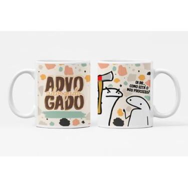 Imagem de Caneca de Porcelana Personalizada Profissão Advogado - Like Geek