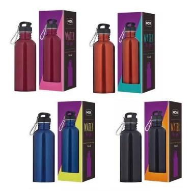 Imagem de Garrafa Inox Mor Water To Go 750ml Cores, Salmão