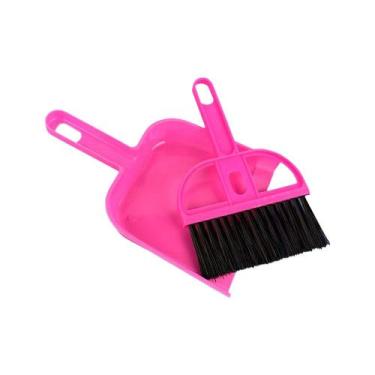 Imagem de Kit Mini Vassoura e Pá - Nutri-Family, Rosa
