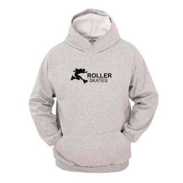 Imagem de Moletom Masculino Canguru Roller Skates Estampado com Capuz - Ragor, M