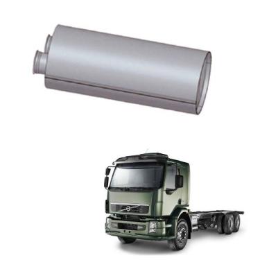 Imagem de Silencioso Vm 210/ 260 / 310 Euro 3 Com Lã De Vidro - Bepo