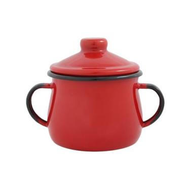 Imagem de Acucareiro em Agata - Vermelho - 350 ML - Ewel