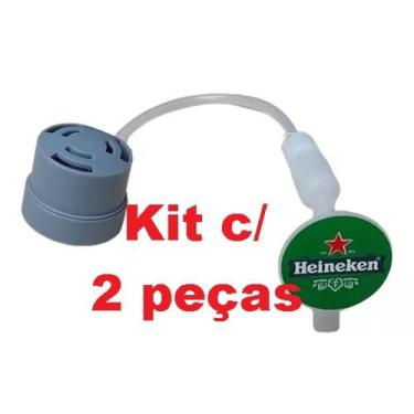 Imagem de 2 pç Tubo Chopeira Krups Beertender Heinek. Original com 2 Unidades