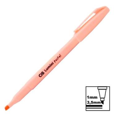 Imagem de Marca Texto Cis Lumini Tradicional Laranja Tons Pastel Ref: 57.0400