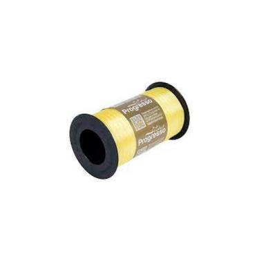 Imagem de Fita de Cetim Carretel 4mm N00 100m Cor 763 Amarelo - 1 unidade - Prog