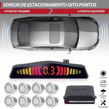 Imagem de Sensor Dianteiro e Traseiro Prata BMW X3 2004 2005 2006 2007 2008 2009