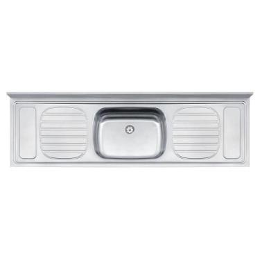 Imagem de Pia De Apoio Tramontina Plus Em Aço 180 X 55 Cm Standard