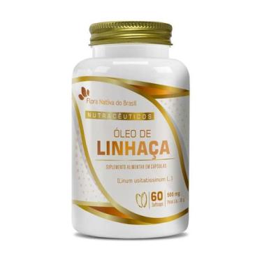 Imagem de OLEO DE LINHACA Fonte de Omega-3 e Vitamina E 500mg 60 softcaps - Flor
