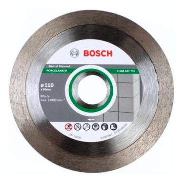 Imagem de Disco Diamantado Para Porcelanato Liso 110MM 2608602728 Bosch, Cinza E