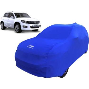 Imagem de Capa Automotiva Volkswagen Tiguan Antiga Tecido Helanca - Mz, Azul