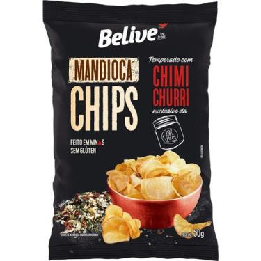 Imagem de Mandioca Chips BELIVE Sabor Chimichurri 50g