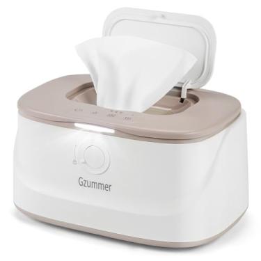 Imagem de Gzummer Aquecedor de Lenços Umedecidos para Bebês, Aquecedor de Lenços Umedecidos E Dispensador de Lenços Umedecidos para Bebês, Aquecedor de Lenços Umedecidos de Grande Capacidade com 3 Controles De