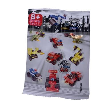 Imagem de Montando Mini Corrida Embalagem Surpresa de Blocos de Montar