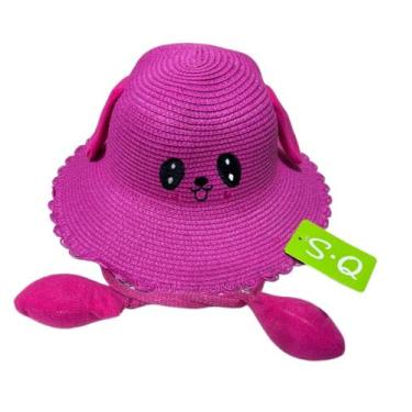 Imagem de Chapéu Infantil Bichinho Proteção Diversão Praia Sol Piscina Calor - O