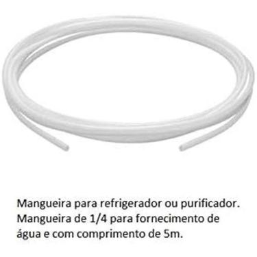 Imagem de Mangueira Refrigerador, Filtro E Purificador Água 1/4 5