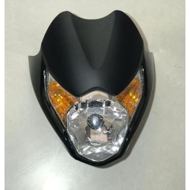 Imagem de frente cg 150 Titan Mix 2009 preta - plasmoto 