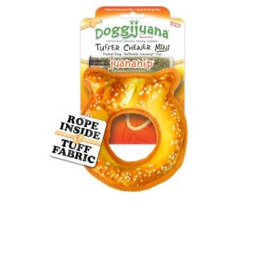 Imagem de Doggijuana | Mini brinquedo de pretzel recarregável Tuffer Chewer