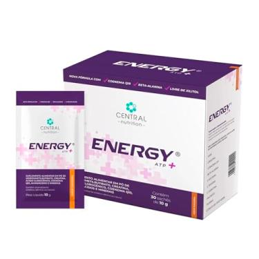 Imagem de Energy ATP+ - Sem Xilitol - Sabor Tangerina - Caixa com 30 sachês de 10g - Central Nutrition