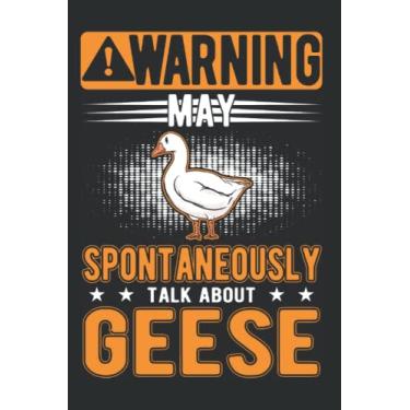 Imagem de Gans Tagesplaner: May spontaneously talk about Geese Gans Gänse/Kalender 2023 & 2024 / Wochenplaner Tagesplaner Planer/Planungsbuch To-Do-Liste / 6x9 Zoll / 100 ausfüllbare Seiten