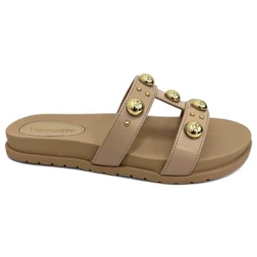 Imagem de Tamanco Via Marte Feminino Birken Flatform 174-005-01 Creme