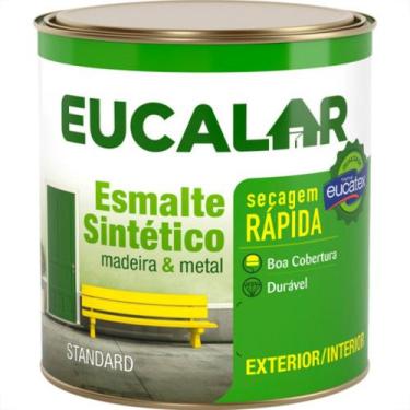 Imagem de Esmalte Sintetico Eucalar 1/4 Vermelho - EUCATEX