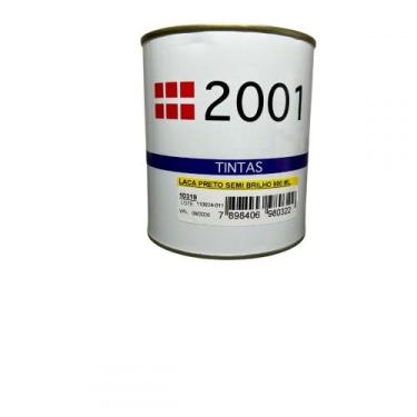 Imagem de 2001 laca preto semi brilho 900 ml