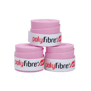 Imagem de Overgrip Polyfibre Omnigrip 0.6mm - Pack com 03 Unidades Rosa