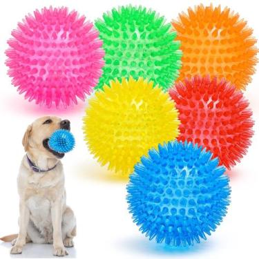 Imagem de Bolas de Brinquedo para Cães VITEVER - Squeaky 9cm - 6 Cores