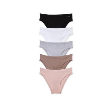 Imagem de Calcinhas Victoria's Secret PINK Cotton Cheekster - Pacote com 3 (Tama