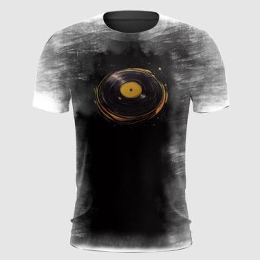 Imagem de Camiseta Disco de Vinil Amarelo - FABRIQUETA, XG