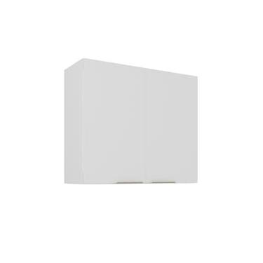 Imagem de Armário Aéreo Duplo Itatiaia Renova com 2 Portas, 1 Prateleira e 80cm de largura - Branco Neve