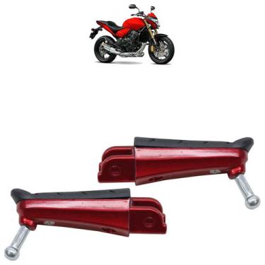 Imagem de Pedaleira Dianteira CB 600F Hornet 2008 2009 2010 2011 2012 2013 2014 