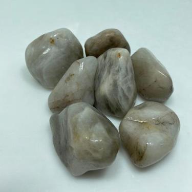 Imagem de Pedra quartzo fumê rolado pacote com 500g - qualidade A - PEDRA MAGICA