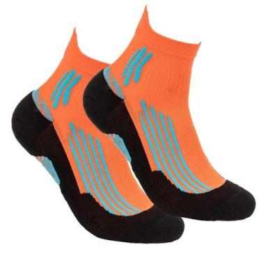 Imagem de Meia Esportiva Cano Curto Exercicio Treino Corrida Academia Esporte Re